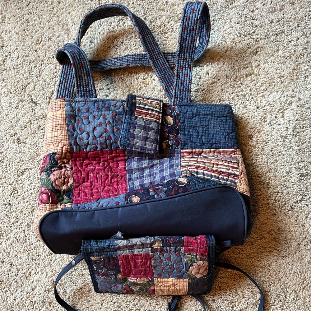 Donna Sharp Quilted purse